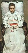 Christian Krohg The Sick Girl oil painting